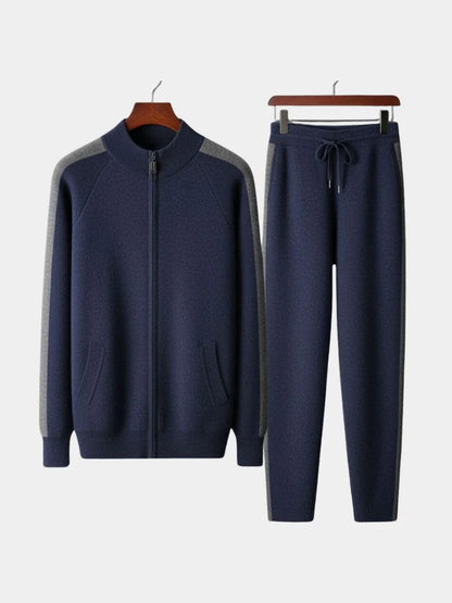 Navy Heritage Cashmere Set