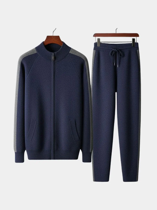 Navy Heritage Cashmere Set