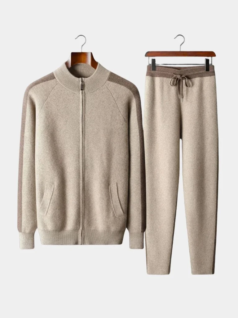 Navy Heritage Cashmere Set