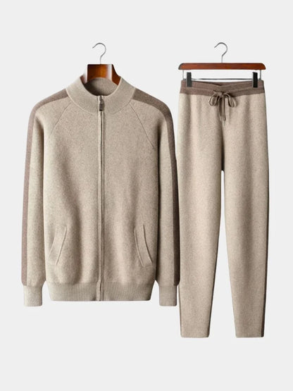 Navy Heritage Cashmere Set