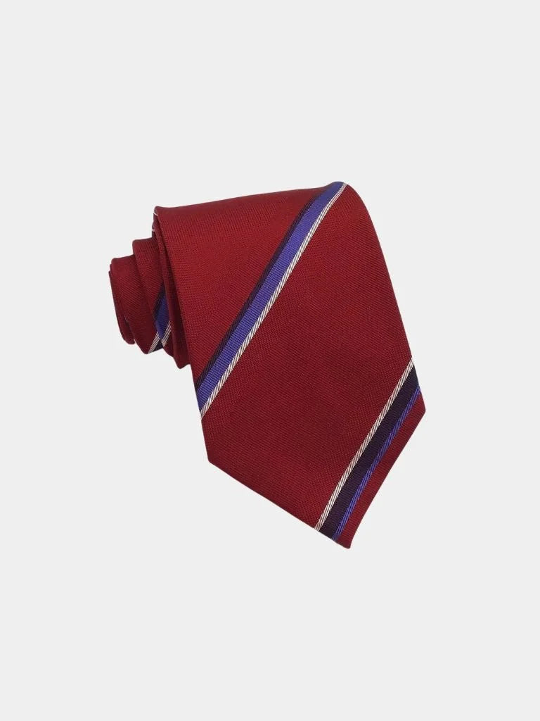 Navy Ledger Tie