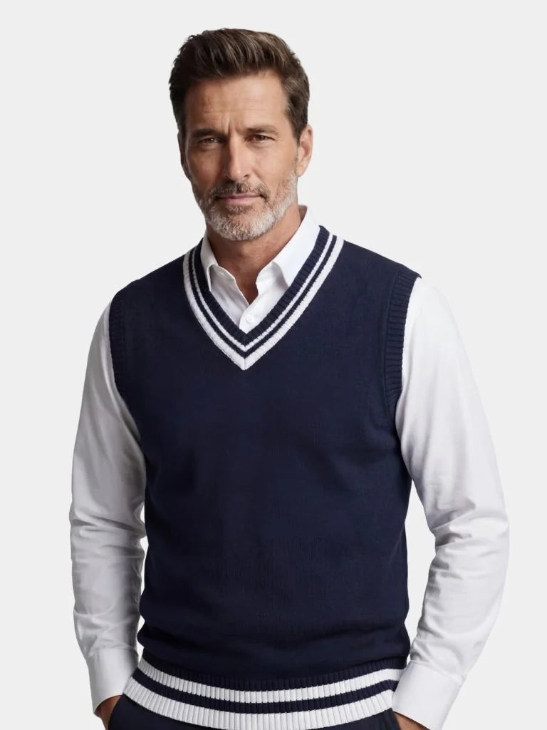 Old Money Essential Knit Vest