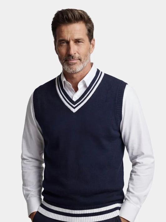 Old Money Essential Knit Vest