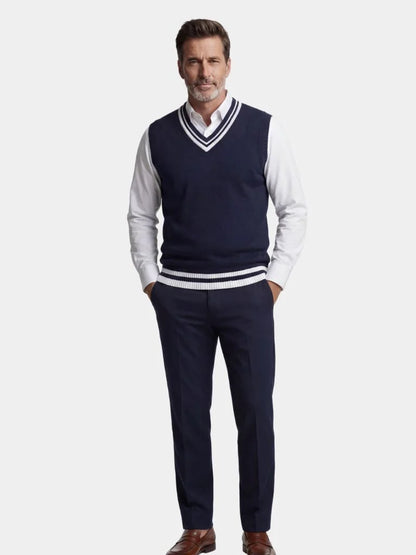 Old Money Essential Knit Vest