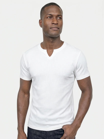 Precision Ribbed Muscle T-Shirt