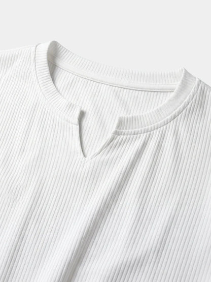 Precision Ribbed Muscle T-Shirt