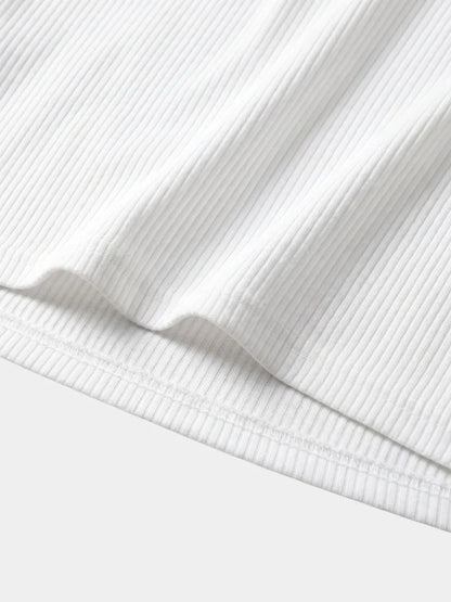Precision Ribbed Muscle T-Shirt