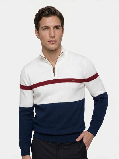 Quarter-Zip Jumper Sweater