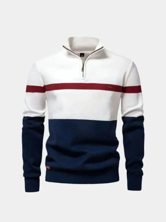 Quarter-Zip Jumper Sweater