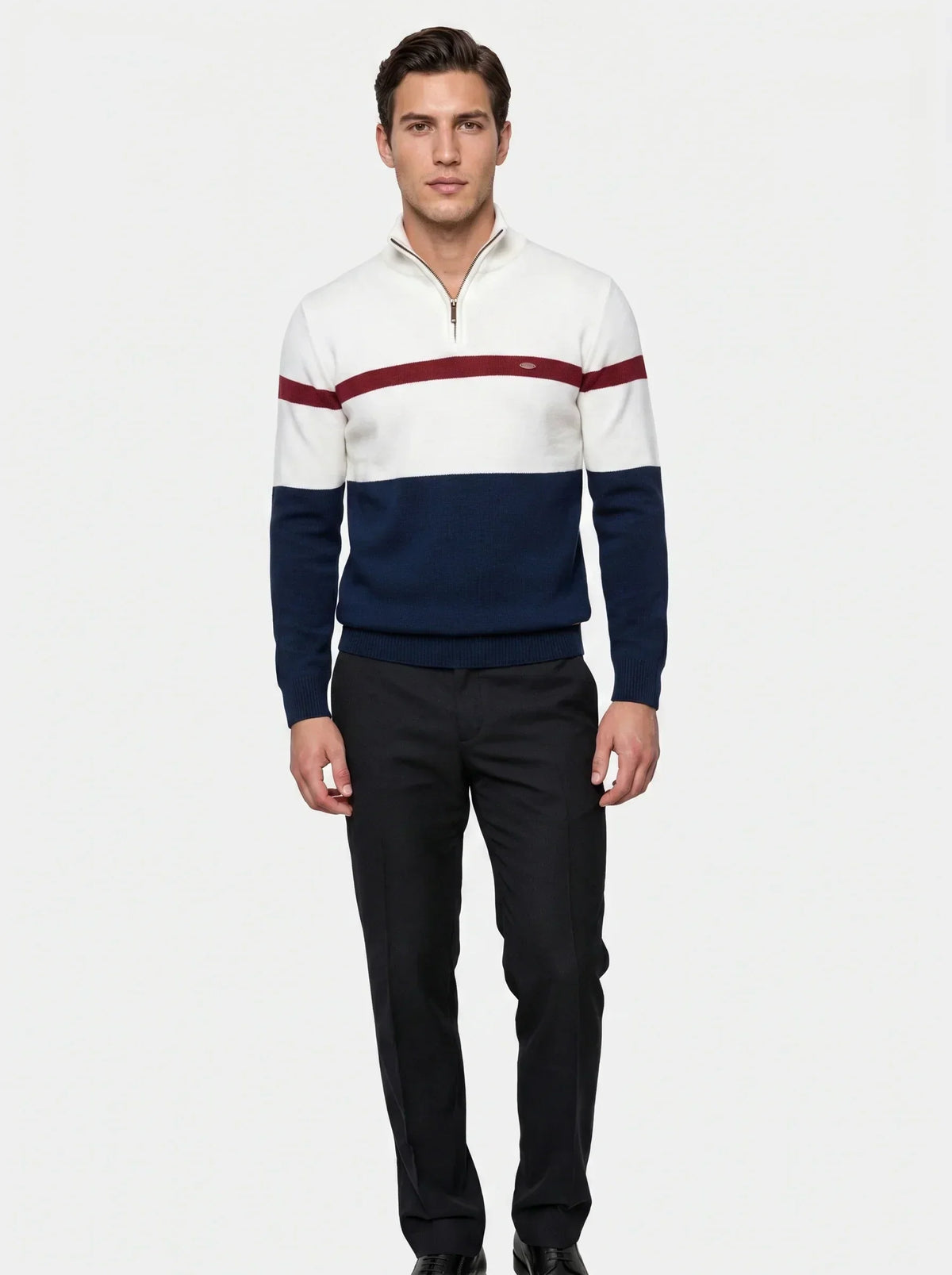 Quarter-Zip Jumper Sweater