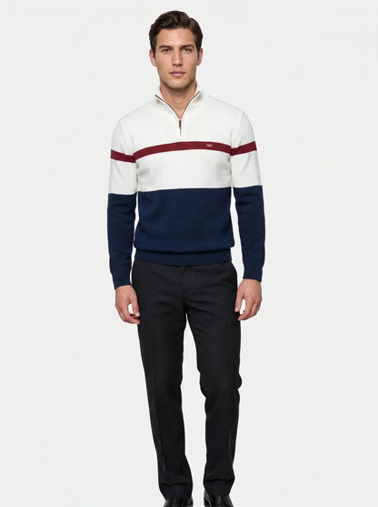 Quarter-Zip Jumper Sweater