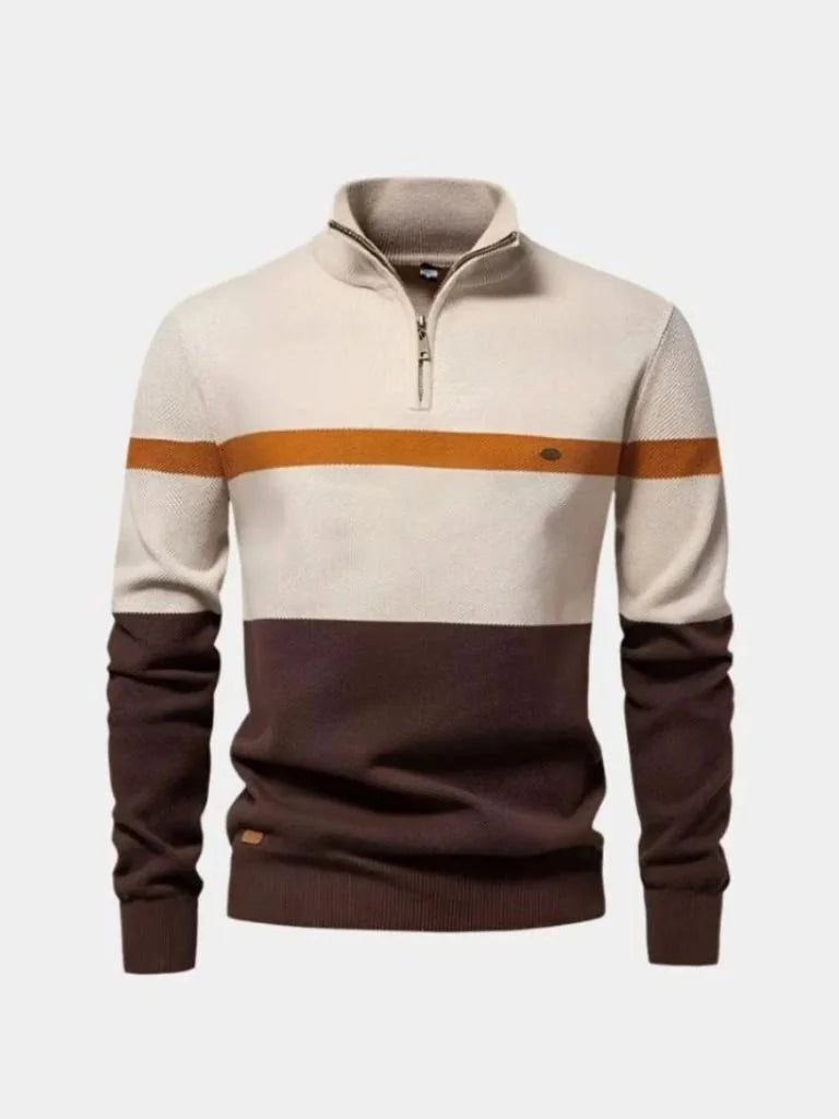 Quarter-Zip Jumper Sweater
