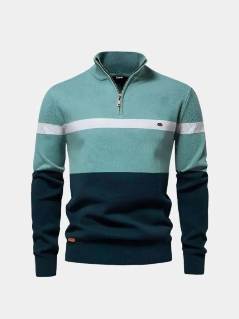 Quarter-Zip Jumper Sweater