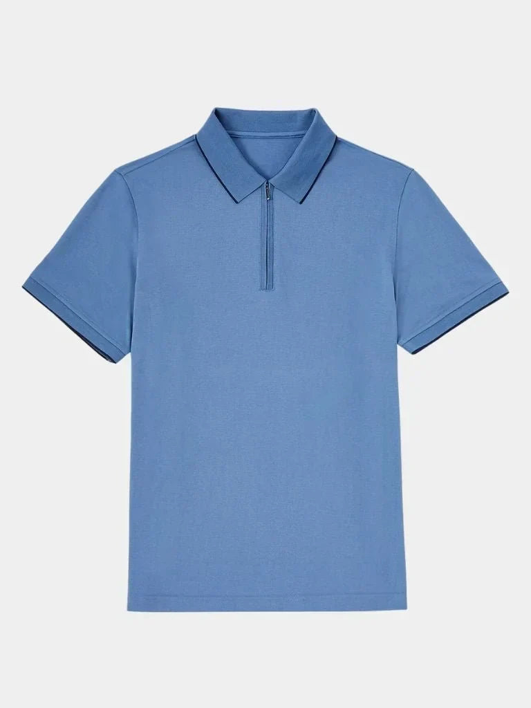 Regis Quarter Zip Polo