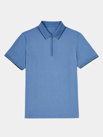 Regis Quarter Zip Polo