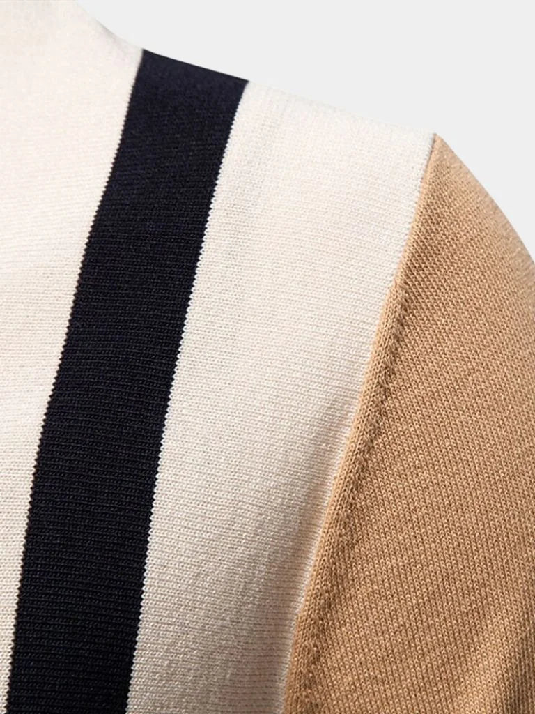 Retro Stripe Polo