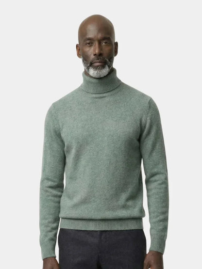 100% Merino Wool Turtleneck Sweater