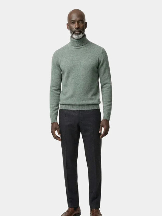 100% Merino Wool Turtleneck Sweater