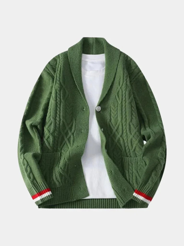 Academy Shawl-Neck Knit