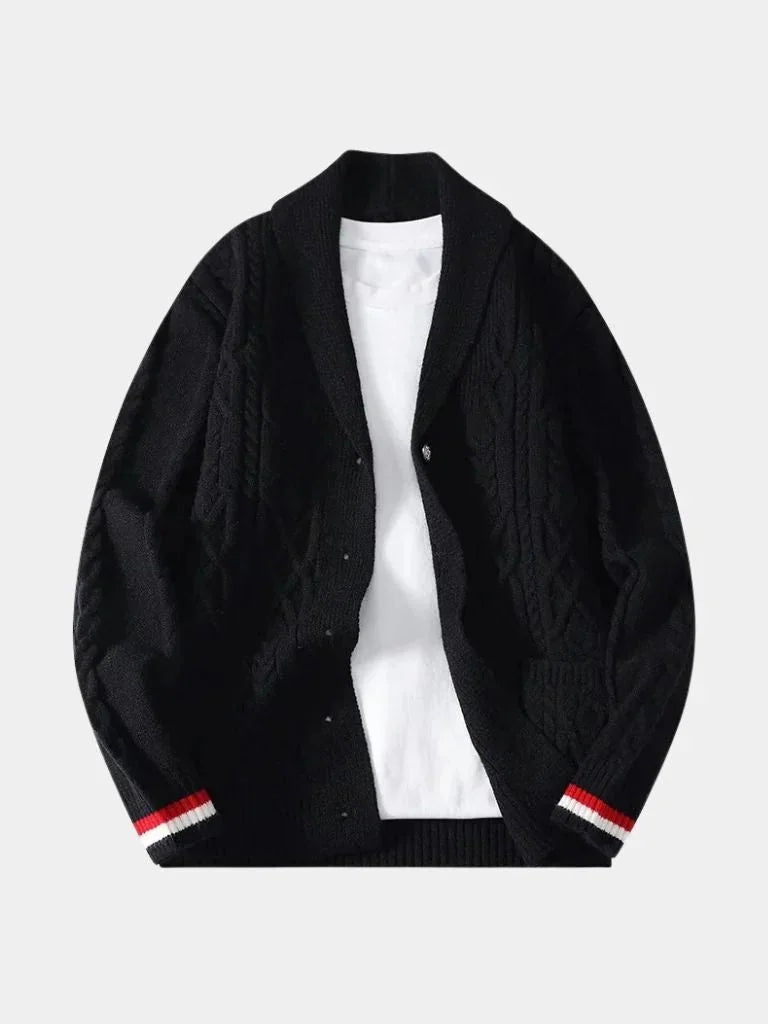 Academy Shawl-Neck Knit