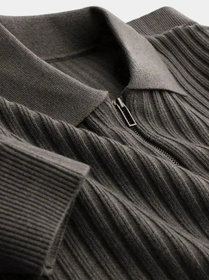 Alpine Riviera Knit Polo Pullover