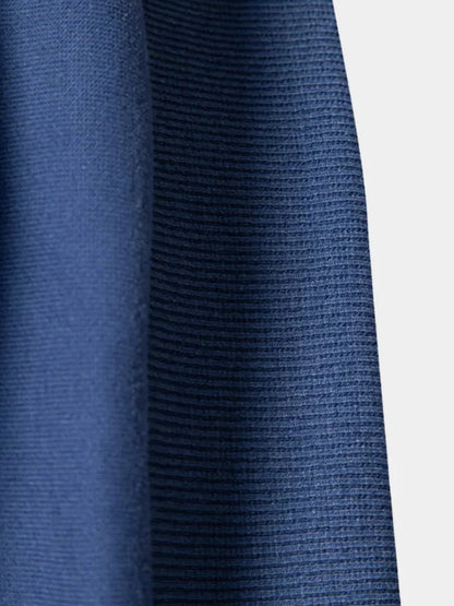 Alpine Zip-Neck Polo Pullover