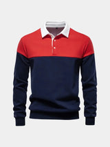 Alpine Zip-Neck Polo Pullover