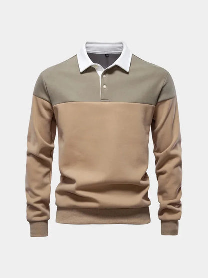 Alpine Zip-Neck Polo Pullover