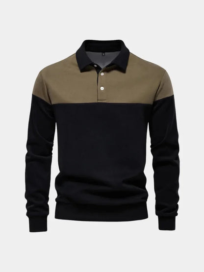 Alpine Zip-Neck Polo Pullover