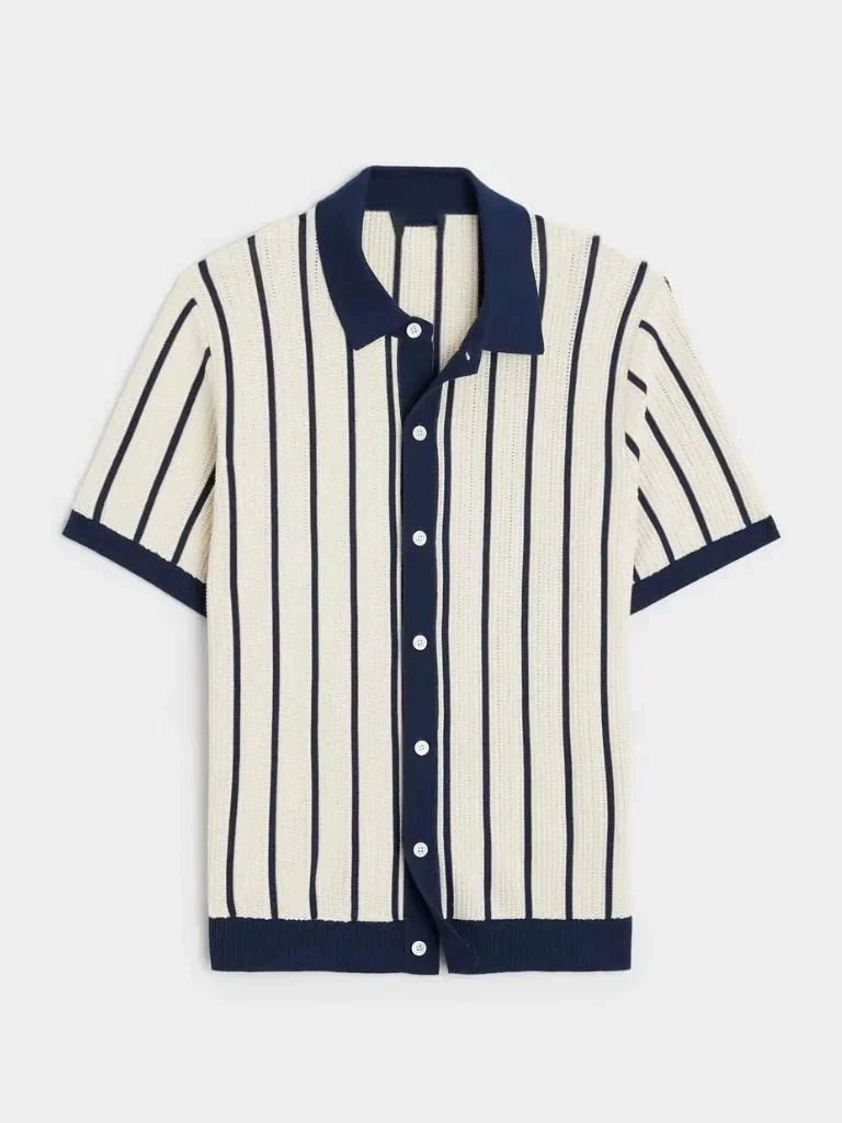 Atlantic Frame Knit Polo
