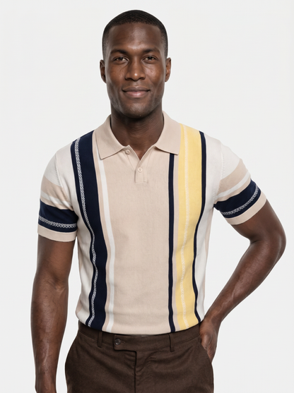 Sundown Stripes Polo